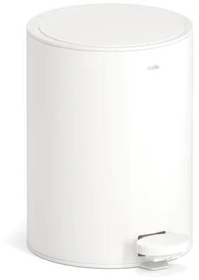 Produktbild von Mülleimer 3 Liter, weiß, Edelstahl, Softclose, für Badezimmer
