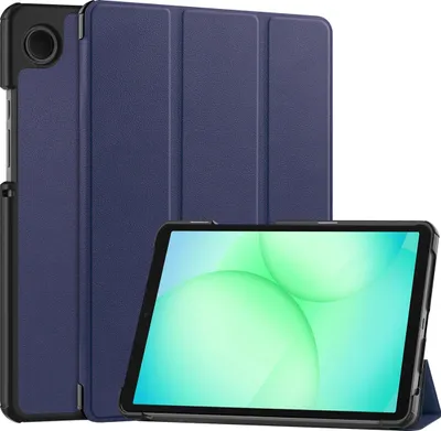 Produktbild von Schutzhülle für Galaxy Tab A11 / A9, Bizon Case Tab Croc, Dunkelblau