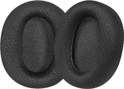 Produktbild von INF Schwarze Fußballnetz Kopfhörer Ohrpolster Ersatz für Edifier W830NB - 2er Set