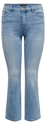 Produktbild von ONLY CARMAKOMA Curvy Schlaghosen Jeans Plus Size Skinny Denim Flared Pants  Größe: 54W / 32L