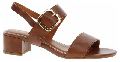 Produktbild von MARCO TOZZI Damen Sandale Klettverschluss Vegan 2-28212-46, Größe:36 EU, Farbe:Braun