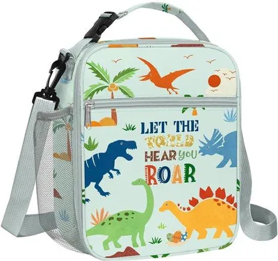 Produktbild von Grüne isolierte Lunchbox für Kinder, wasserdicht mit Flaschenhalter