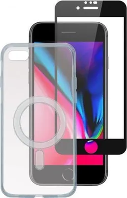 Immagine prodotto di 4smarts 360° Starter Set Custodia protettiva per telefono cellulare 11,9 cm (4,7" ) Cover trasparente (496254)