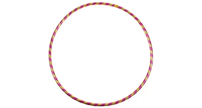 Obrázok produktu pre Multipack 10ks Hula Hoop Stripe gymnastická obruč 85 cm