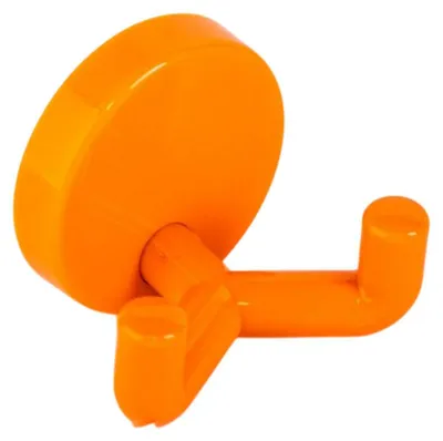 Produktbild von 1 Stück Wandhaken, 2-fach orange