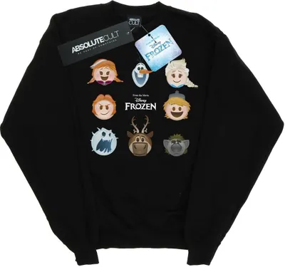 Produktbild von Disney - "Frozen" Sweatshirt für Damen BI6136 (XXL) (Schwarz)