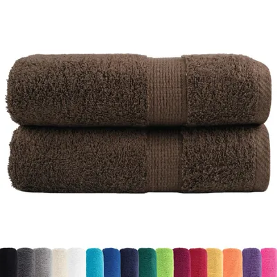 Immagine prodotto di Asciugamani Premium SOLUND 2 pz Marrone 30x30 cm 600 g/m²
