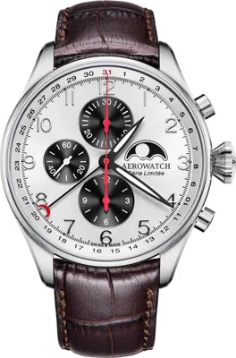 Produktbild von Aerowatch Les Grandes Classiques A 69989 AA04 Herren Automatikchronograph Streng Limitierte Auflage