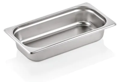 Produktbild von 8x WAS Germany GN Behälter 1/3, 2,5 l, Höhe: 65 mm, Chromnickelstahl 18/8, Edelstahl