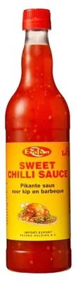 Produktbild von Exofun Chilisaus Sweet 700 ml – Würzige süße Chilisauce zum Verfeinern