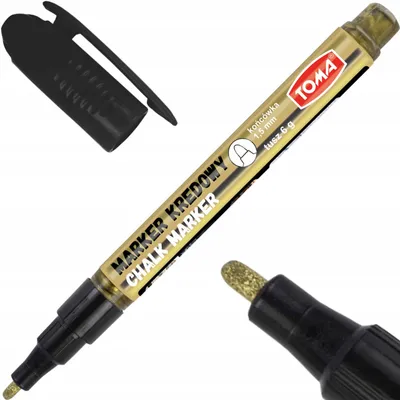 Produktbild von Toma TO-293 Kreidemarker 1,5mm Gold