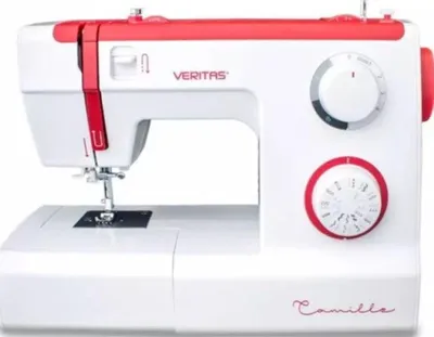 Produktbild von Veritas Sewing Camille, Weiß, Automatische Nähmaschine, Nähen, 1 Schritt, 0 - 4 mm, 750 SPM