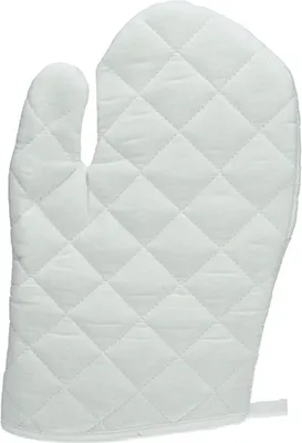 Produktbild von Baumwollartikel, Küchenhandschuh, weiß, 105 g/m²