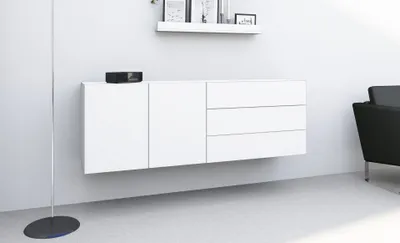 Produktbild von Kommode, Hängeschrank "Sophia" 152cm 3SK, weiß-matt