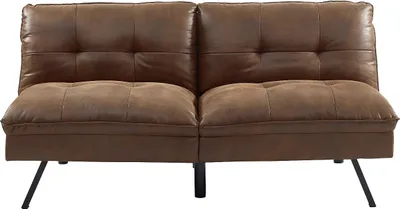 Produktbild von Schlafsofa Klappsofa 3-Sitzer - Stoff - Braun - PEGULA