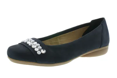 Produktbild von Rieker Klassische Ballerinas Damen 343237383035 Blau 37 EU