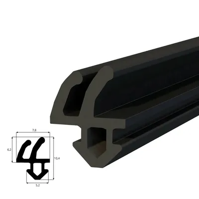 Produktbild von DQ-PP Fensterdichtung Gummidichtung Dichtung Fenster Länge: 100cm ; UOS-1388