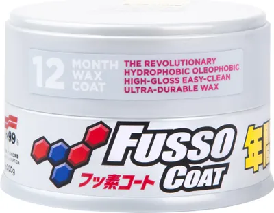 Produktbild von Twardy wosk SOFT99 New Fusso Coat 12 Monate Wachs Light 200 g