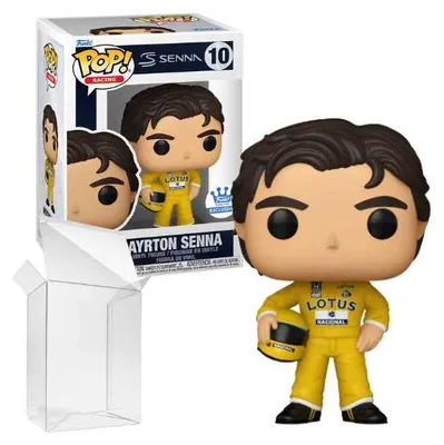 Produktbild von Funko Pop! Racing: Ayrton Senna #10 (With Helmet) F1 Formula 1 - Formule1 Funko Exclusive