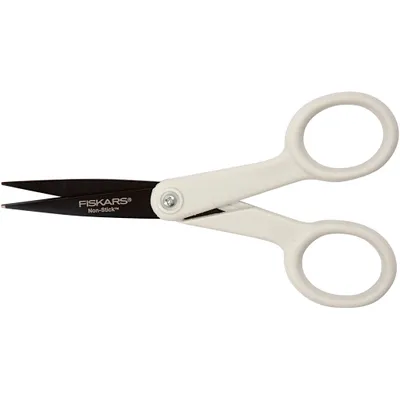 Produktbild von Fiskars Schere Non-stick 12cm - Universalschere für Basteln und Schule