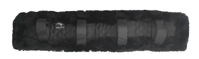 Produktbild von Engel Reitsport Lammfell Kammdeckelunterlage Schwarz/Schwarz 60x10cm