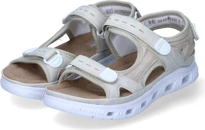 Produktbild von Rieker Damen Sandalen Beige Textil-Synthetik-Mix Größe: 37