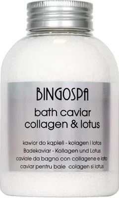 Obrázok produktu pre BingoSpa Kaviár do kúpeľa s kolagénom a lotosom, 380 g