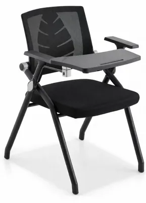 Produktbild von Seminarstuhl mit klappbarem Tablet und ergonomischer Rückenlehne
