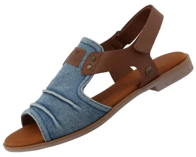 Image de Mustang Damen Sandale Blau