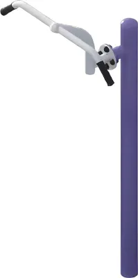 Obrázok produktu pre Straßensportgeräte Seitliche Plank Seitliche Beinhebungen Kabelzug Drehung