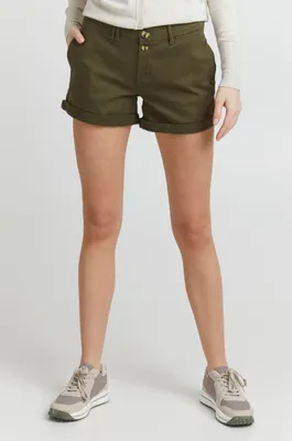 Produktbild von OXMO OXPiera Damen Chino Shorts Bermuda Kurze Hose mit Stretch