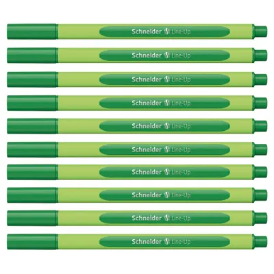 Produktbild von Schneider Line-Up Fineliner grün 0,4 mm, 10 St.