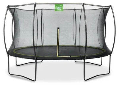 Image de EXIT Silhouette Trampoline ø366cm, Sur pieds, Rond, Noir