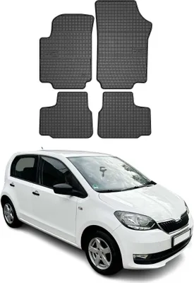 Produktbild von 2011-2020 Skoda Citigo Fußmatten TPE Schwarz 4 tlg