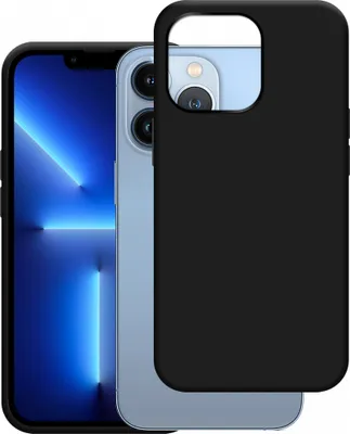 Produktbild von Just in Case Weiche TPU-Hülle Kompatibel mit iPhone 13 Pro - Schwarz