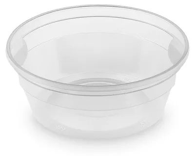 Produktbild von 50x Suppenbecher 350 ml PP klar siegelbar Ø 12,7 x 4,9 cm