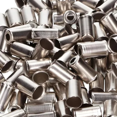 Obrázek produktu pro Endkappen für Bowdenzughülle Metall 6mm 150 Stück
