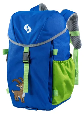Produktbild von SCHNORR Kinderrucksack 14L Kobaltblau Kiwi mit Regenschutz