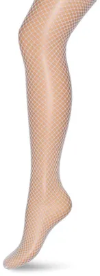Produktbild von Bonnie Doon Netzstrumpfhose, weiß, Damengröße L/XL (40/42) – Netzstrumpfhose – Netzmuster – Bequeme Passform – Strapazierfähiges Material – Superelastisch – Transparent – ​​Weiß – BN751994.103