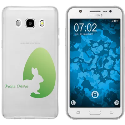 Produktbild von PhoneNatic Case kompatibel mit Samsung Galaxy J5 (2016) J510 Silikon-Hülle Ostern M2