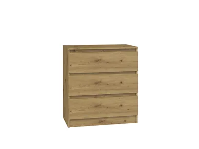 Produktbild von Kommode Wolfgang Artisan-Eiche mit 3 Schubladen