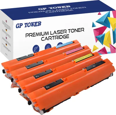 Produktbild von 4x Kompatibilný toner pre HP LaserJet CP1025 Color CP1025NW M275 CE310A CE311A CE312A 126A sada CMYK
