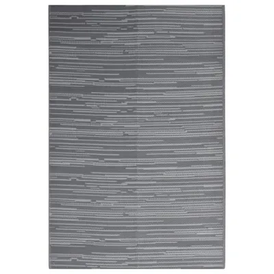 Zdjęcie produktu dla vidaXL Dywanik zewnętrzny ARAKIL antracyt 140x200 cm PP