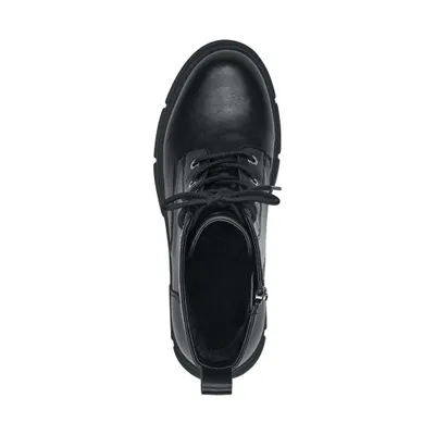 Produktbild von Tamaris Damen Stiefelette Schnürboots Profilsohle 1-25263-43, Größe:39 EU, Farbe:Schwarz
