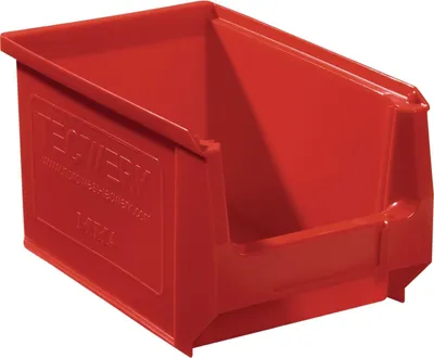 Image de Bac à bec L230/200xl150xH130mm PE rouge