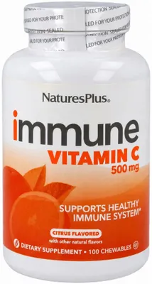 Produktbild von Natures Plus Immune Vitamin C - 100 Lutschtabletten