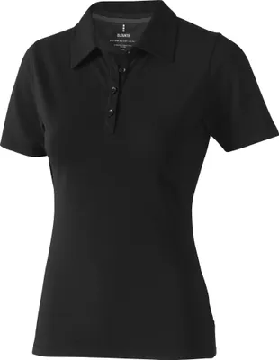 Imagen del producto de Polo de manga corta para mujer Elevate Markham, talla L, color antracita