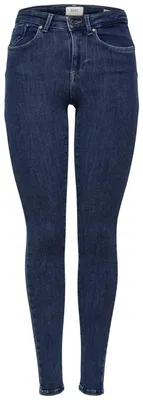 Productafbeelding van ALLEEN NOS Damen ONLPOWER MID PUSH UP SK JEA REA3223 NOOS Skinny Jeans, per verpakking