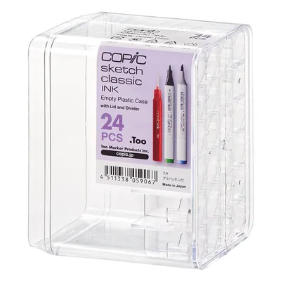 Immagine prodotto di COPIC 20075D24 Espositore in acrilico COPIC per 24 marcatori classici, vuoto