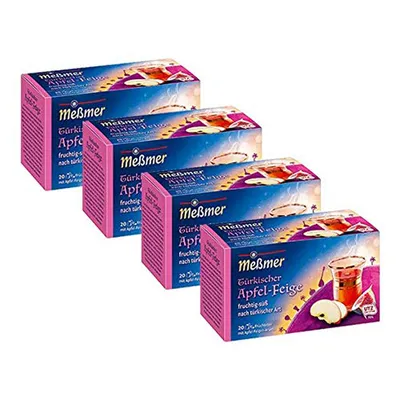 Obrázok produktu pre Meßmer Turecký Bayram Jablko Figa ovocné a sladké 4 balenia